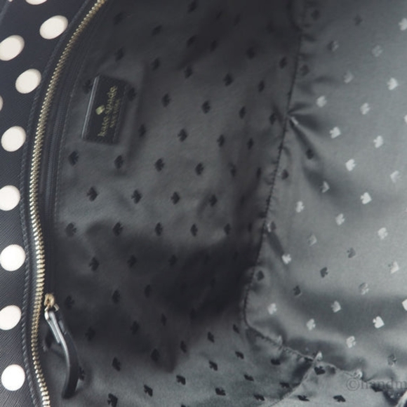 NWT! Kate Spade Margareta Picture Dot Print Leather Tote - Picture 6 of 8